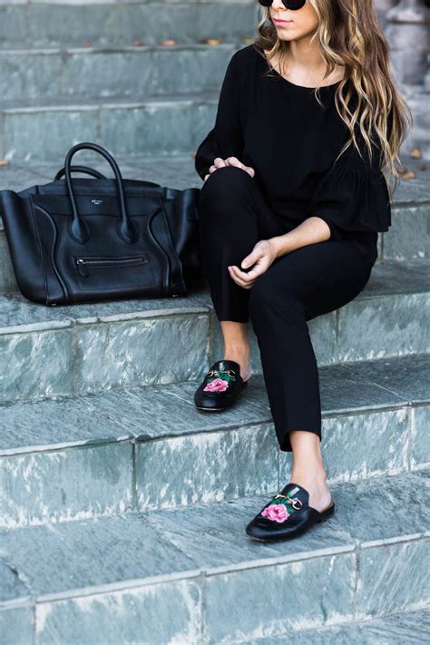 gucci slide outfit ideas|Gucci slides girl.